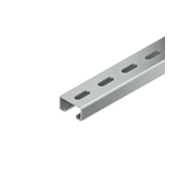 Profilsín perforált 2m C-profil 48mm x 26mm merítetten horganyzott acél 2991/2 FL Niedax